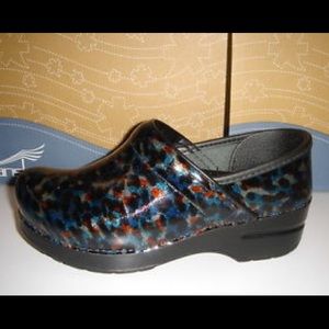 Dansko Metallic Cheetah- Size 41